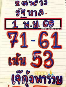 เลขเด็ดlottonew หวยเจ้กุ้งพารวย1-11-65